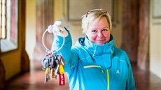 Lenka Tondlová je správkyní a kastelánkou kláštera ve Zlaté Koruně. Lenka Tondlová je správkyní a kastelánkou kláštera ve Zlaté Koruně.