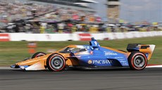Scott Dixon v závodě IndyCar v St. Petersburgu. Scott Dixon v závodě IndyCar v St. Petersburgu.