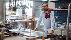 Emanuele Ridi, známý italský kuchař a velký fanoušek fotbalové Sparty. Emanuele Ridi, známý italský kuchař a velký fanoušek fotbalové Sparty.