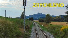 Trať 041 vede srdcem Českého Ráje přímo pod hradem Trosky ZRYCHLENO Trať 041 vede srdcem Českého Ráje přímo pod hradem Trosky ZRYCHLENO