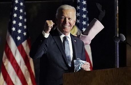 Joe Biden se vyjádil k dosavadnímu prbhu voleb. (4. listopadu 2020)