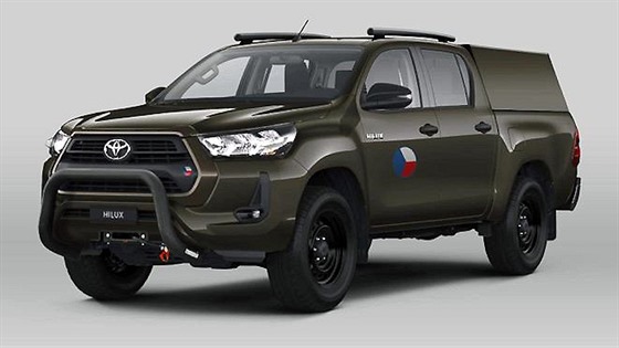 Toyota Hilux v moné podob pro eskou armádu
