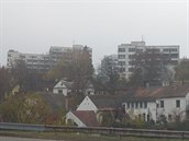 Ubytovací komplex v Týn nad Vltavou sloený z panelových dom slouil u pro...