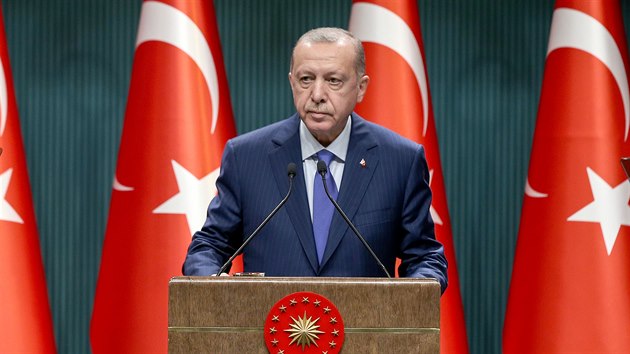 Tureck prezident Recep Tayyip Erdogan