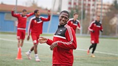 Trénink druholigových jihlavských fotbalistů byl v úterý už mnohem veselejší.... Trénink druholigových jihlavských fotbalistů byl v úterý už mnohem veselejší....