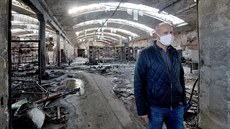 Generální ředitel firmy Hilding Anders ČR Petr Vašíček v jedné z výrobních hal,... Generální ředitel firmy Hilding Anders ČR Petr Vašíček v jedné z výrobních hal,...
