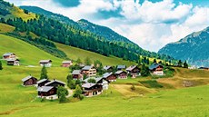 Malbun je povaován za jedno z nejkrásnjích míst v Alpách.