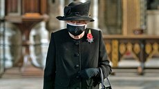 Královna Albta II. (Westminsterské opatství, 4. listopadu 2020)