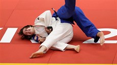 Česká judistka Renata Zachová (v bílém) na turnaji v Paříži Česká judistka Renata Zachová (v bílém) na turnaji v Paříži