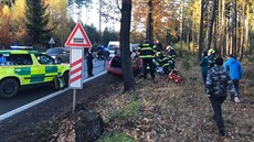 Během jízdy zkolaboval na Plzeňsku u Kaznějova starší muž. Přežil díky pohotové... Během jízdy zkolaboval na Plzeňsku u Kaznějova starší muž. Přežil díky pohotové...