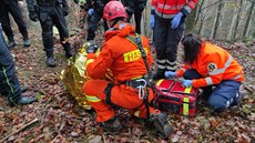 Záchranné složky našly muže mezi Libušínem a Kladnem. Byl podchlazený, ale v... Záchranné složky našly muže mezi Libušínem a Kladnem. Byl podchlazený, ale v...