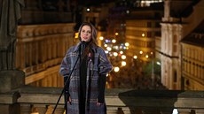 Aneta Langerová zazpívala při příležitosti oslav 17.listopadu. (17.listopadu... Aneta Langerová zazpívala při příležitosti oslav 17.listopadu. (17.listopadu...