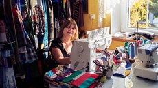 Hana Nováčková ve svém klatovském království. Hana Nováčková ve svém klatovském království.