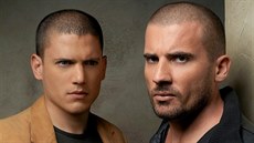 Wentworth Miller a Dominic Purcell, hlavní hvzdy seriálu Útk z vzení (Prison...