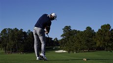 Dustin Johnson v druhém kole Masters Dustin Johnson v druhém kole Masters