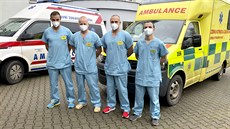 Na „bílé“ bojiště. Do čáslavské nemocnice přišli začátkem měsíce vypomáhat... Na „bílé“ bojiště. Do čáslavské nemocnice přišli začátkem měsíce vypomáhat...
