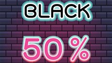 Black Friday 50 % slevy Black Friday 50 % slevy