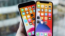 iPhone 12 mini a iPhone SE iPhone 12 mini a iPhone SE