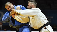 Český judista Lukáš Krpálek (vpravo) v souboji o bronz ve váze nad 100 kg s... Český judista Lukáš Krpálek (vpravo) v souboji o bronz ve váze nad 100 kg s...