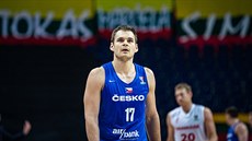 Český křídelník Jaromír Bohačík během zápasu s Dánskem Český křídelník Jaromír Bohačík během zápasu s Dánskem