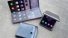 Motorola Razr 5G, Samsung Galaxy Z Flip 5G a Galaxy Z Fold 2 Motorola Razr 5G, Samsung Galaxy Z Flip 5G a Galaxy Z Fold 2