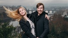 Manželé Eliška Vodičková a Dominik Vodička (Praha, 24. listopadu 2020) Manželé Eliška Vodičková a Dominik Vodička (Praha, 24. listopadu 2020)