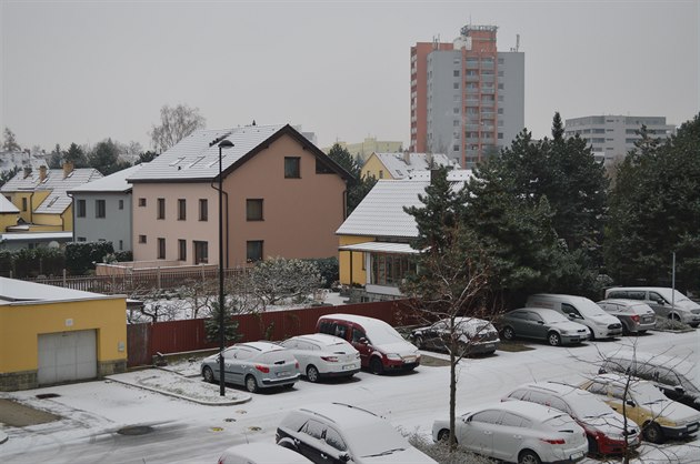 První sníh v Letanech