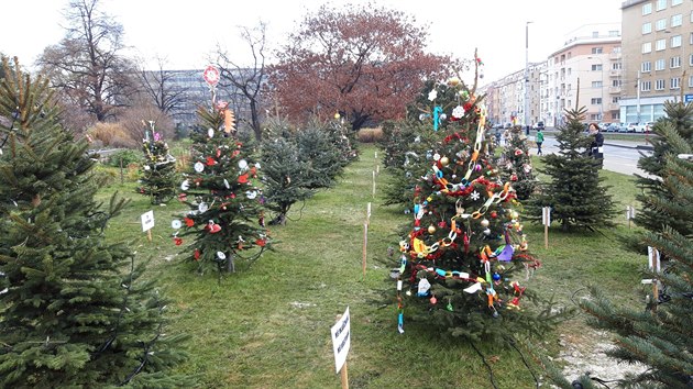 Vánoní výzdoba v Praze 10 - Vrovicích