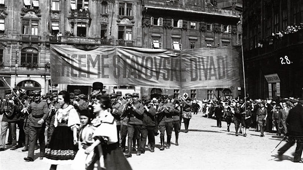 Mezi Čechy a Němci to před 100 lety skřípalo kvůli Stavovskému divadlu Mezi Čechy a Němci to před 100 lety skřípalo kvůli Stavovskému divadlu