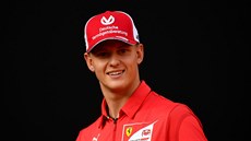 Německý jezdec Mick Schumacher. Německý jezdec Mick Schumacher.