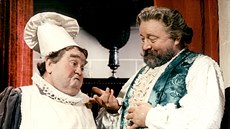 Jan Werich ve filmu Byl jednou jeden král (1954) Jan Werich ve filmu Byl jednou jeden král (1954)