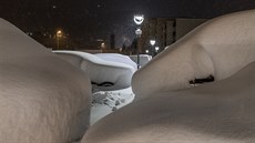 Ve Svatém Mořici vážně hodně nasněžilo a organizátoři byli kvůli bílé nadílce a... Ve Svatém Mořici vážně hodně nasněžilo a organizátoři byli kvůli bílé nadílce a...