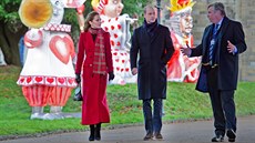 Princ William a vévodkyn Kate (Cardiff, 8. prosince 2020)