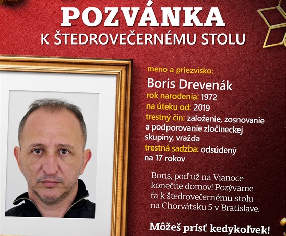 Slovenská policie na sociálních sítích spustila kampa na podporu dopadení...