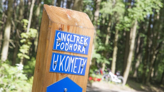 Rekreační lesy na Podhůře nedaleko Chrudimi