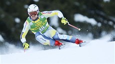 Aleksander Aamodt Kilde z Norska si jede pro triumf v super-G ve Val Gardeně. Aleksander Aamodt Kilde z Norska si jede pro triumf v super-G ve Val Gardeně.