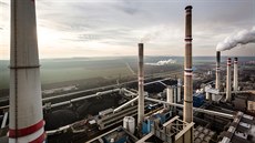 Areál elektrárny v Mělníku Areál elektrárny v Mělníku
