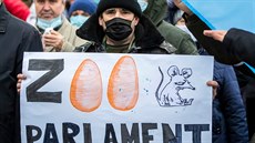 Moldavané protestovali proti vládě poté, co kabinet odebral nově zvolené... Moldavané protestovali proti vládě poté, co kabinet odebral nově zvolené...