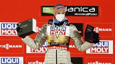 Mistrem světa v letech na lyžích se stal v Planici německý reprezentant Karl... Mistrem světa v letech na lyžích se stal v Planici německý reprezentant Karl...