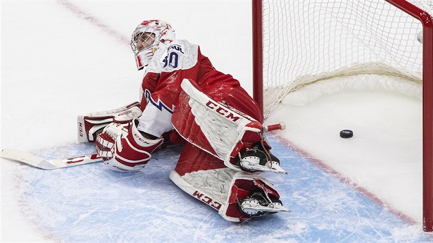 Překonaný český brankář Nick Malík