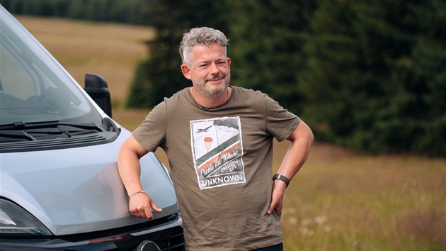 Aleš Háma v pořadu V karavanu po Česku