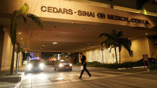 Cedars-Sinai Medical Center v Los Angeles, kde je hospitalizovn Dr. Dre (2021)