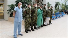 Vojáci z jindřichohradecké posádky ukončili pomoc v pelhřimovské nemocnici 8.... Vojáci z jindřichohradecké posádky ukončili pomoc v pelhřimovské nemocnici 8....