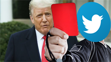 Twitter dal Donaldu Trumpovi dvanáctihodinový zákaz publikace kvůli nepravdivým... Twitter dal Donaldu Trumpovi dvanáctihodinový zákaz publikace kvůli nepravdivým...