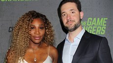 Serena Williamsová a Alexis Ohanian (New York, 9. záí 2019)