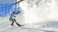 Norský lyžař Lucas Braathen upadl v cílovém prostoru v Adelbodenu a poranil si... Norský lyžař Lucas Braathen upadl v cílovém prostoru v Adelbodenu a poranil si...