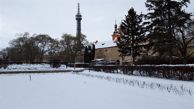 Zima na Petín