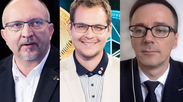 Experti na kryptoměny Vladimír Vencálek a Karel Fillner hosty po Skypu pořadu... Experti na kryptoměny Vladimír Vencálek a Karel Fillner hosty po Skypu pořadu...