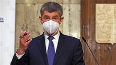 Premiér Andrej Babiš a ministr zdravotnictví Jan Blatný hovoří na tiskové... Premiér Andrej Babiš a ministr zdravotnictví Jan Blatný hovoří na tiskové...