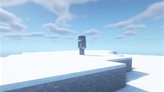Everest v Minecraftu v měřítku 1:1 Everest v Minecraftu v měřítku 1:1